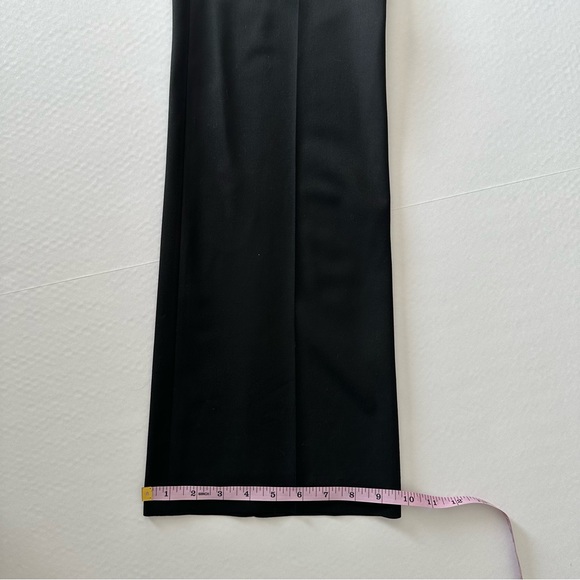 The Limited Cassidy Black Wide Leg Mid Rise Dress Pants Sz 2 Short - Picture 16 of 16